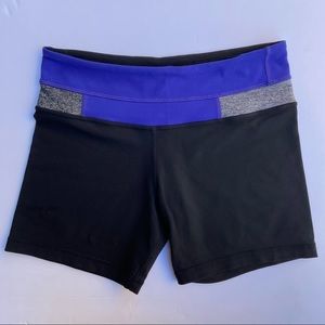 Lululemon Athletic Shorts - Blue and Black